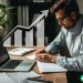 man optimizing blog for search engines to better understand his content