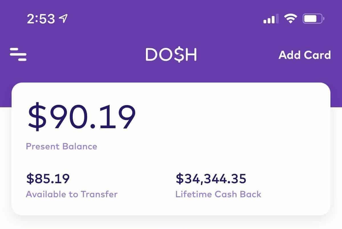 Dosh screenshot