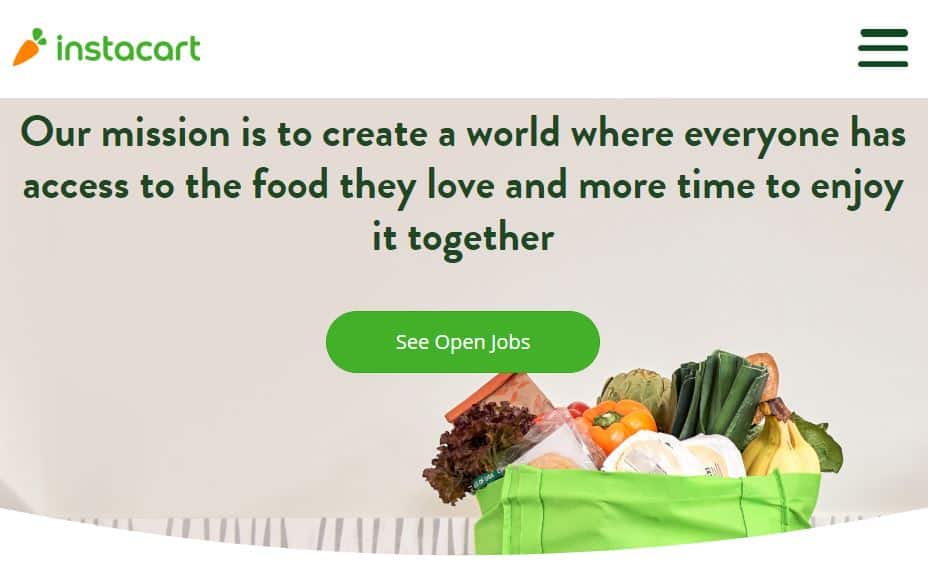Instacart screenshot