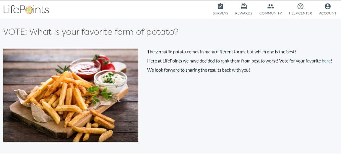 LifePoints question