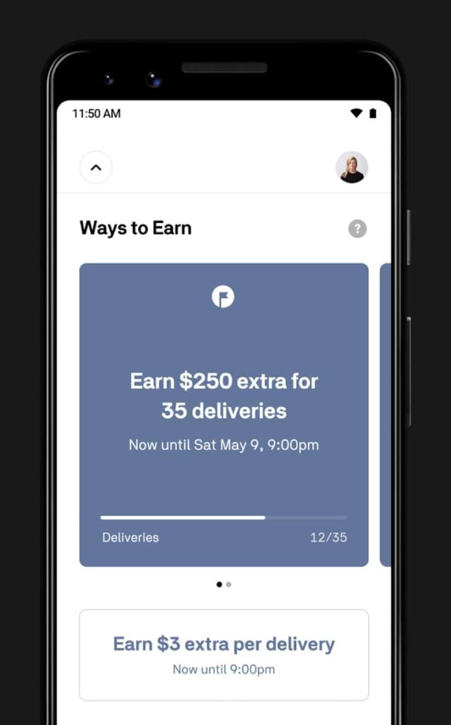 postmates driver incentives