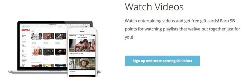 Watch Videos with Swagbucks