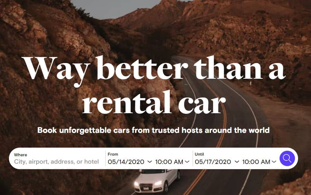 Turo website