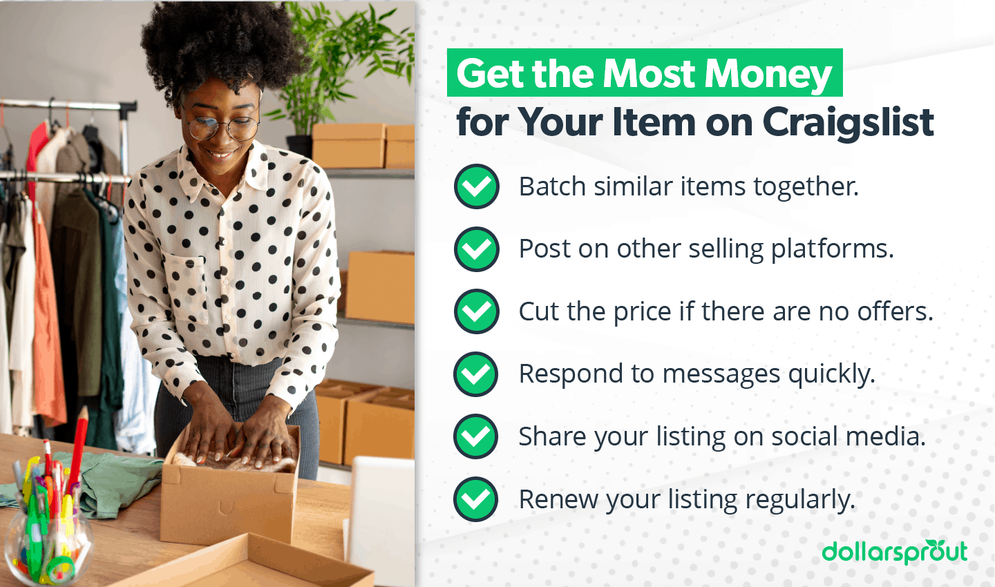Get the Most Money on Craigslist