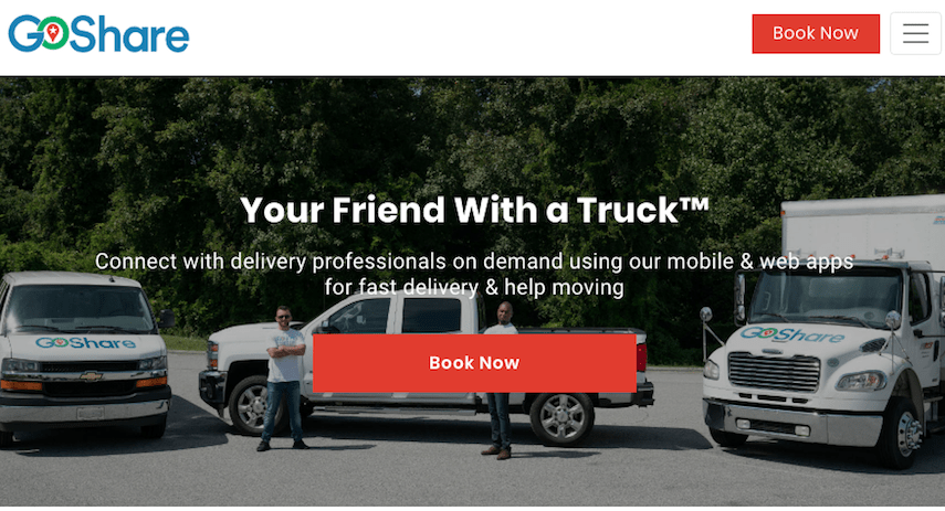 GoShare Homepage